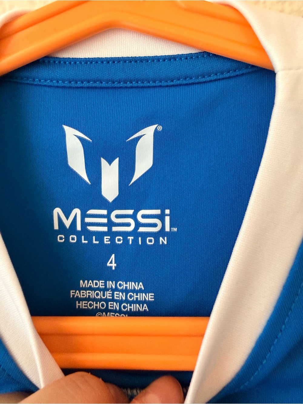 MESSI Blue Athletic Tee - Picture 3 of 3